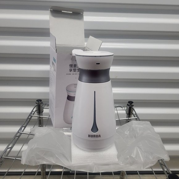 Humidifier with Night Light, White & Grey, Brand New - Picture 1 of 5